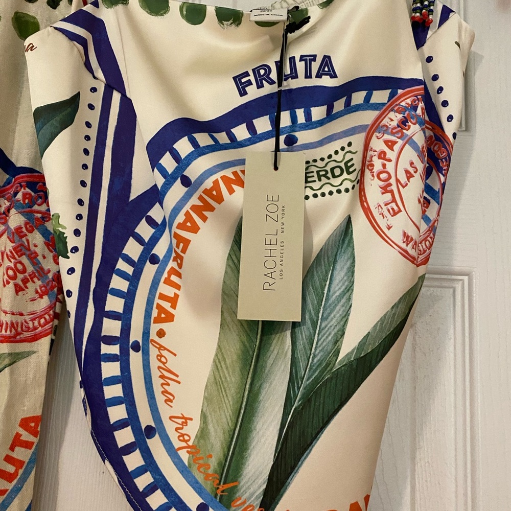 Rachel Zoe Multicolor Printed Tank Top - Picture 7 of 10